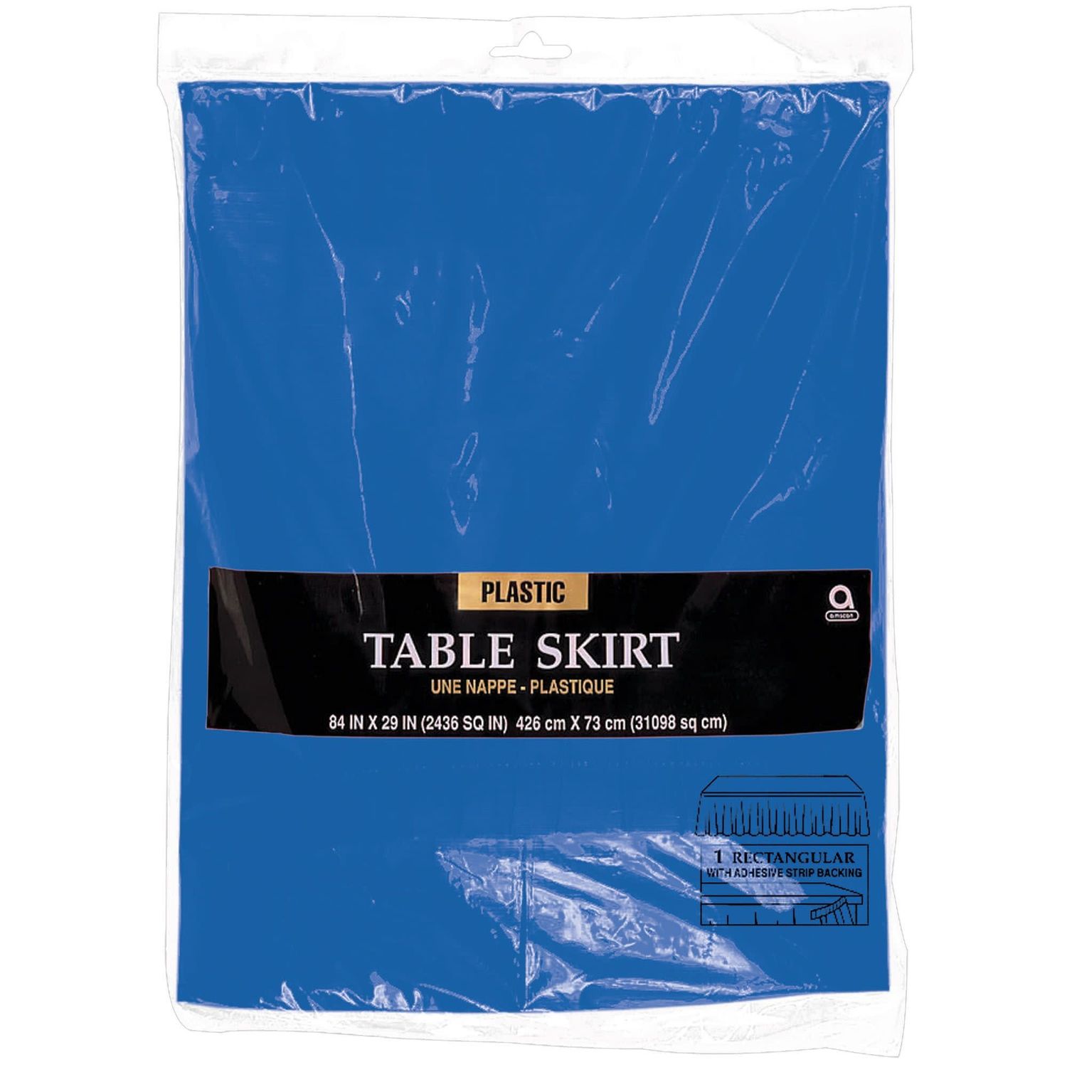 TABLESKIRT BLUE