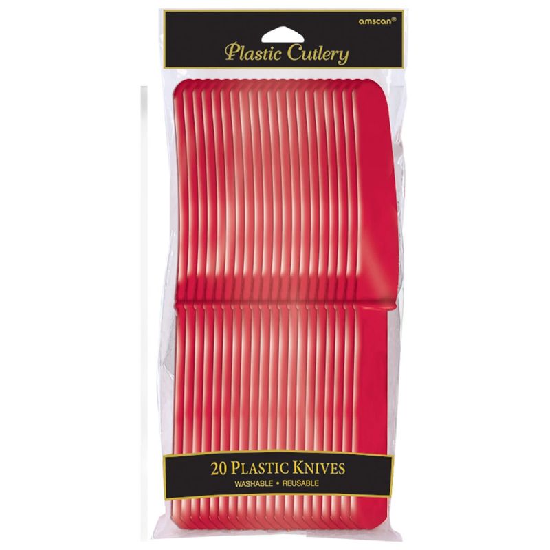20CT KNIFE APPLE RED