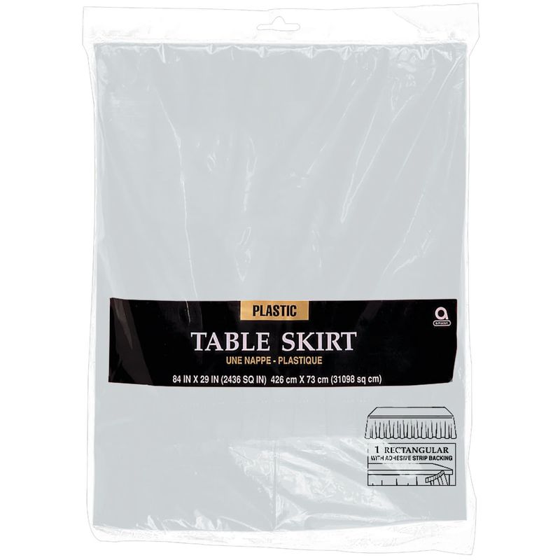 TABLESKIRT SILVER