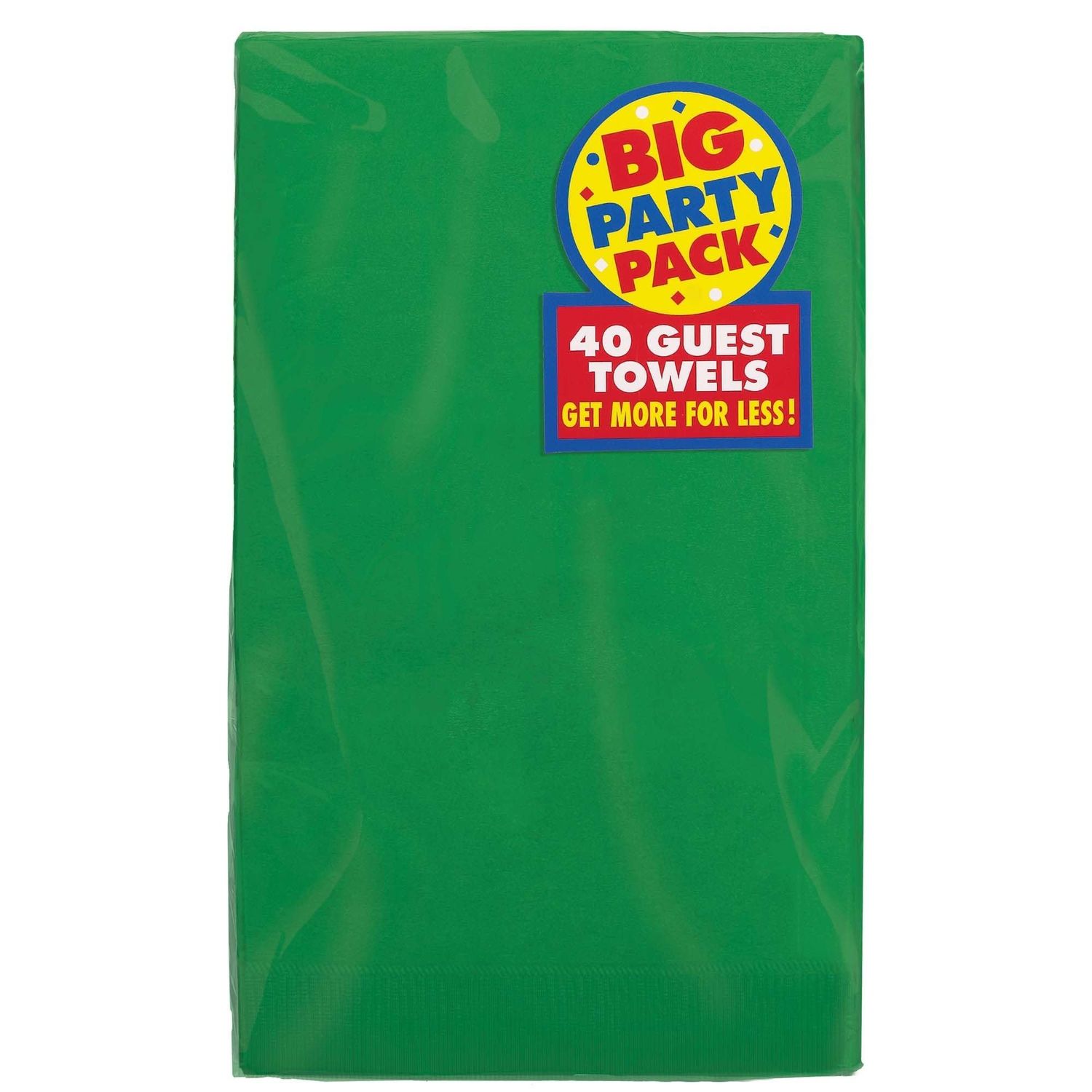 40CT GUEST TOWEL GREEN