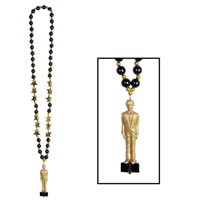Beads w/Awards Night Statuette