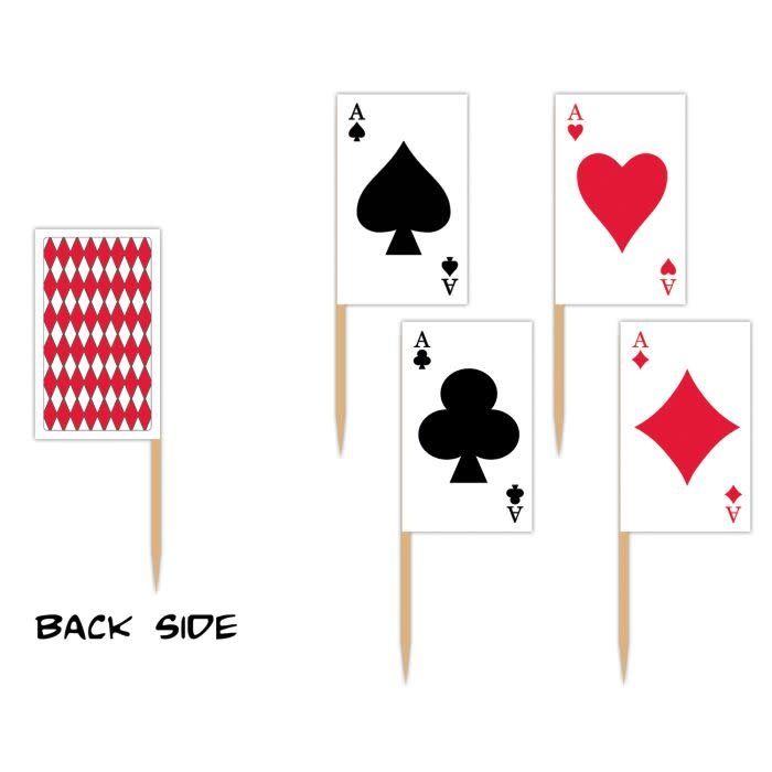 50ct Playing Card Picks