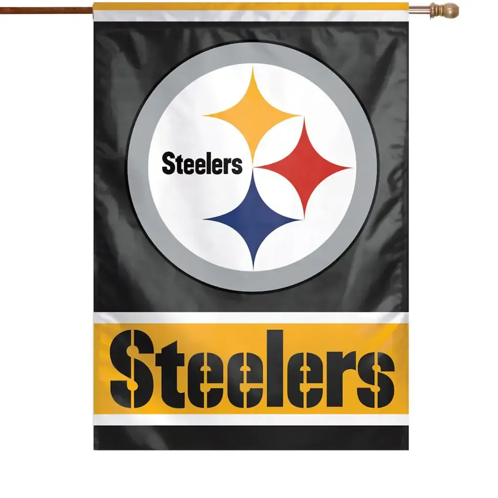 28in X 40in VERTICAL FLAG STEELERS