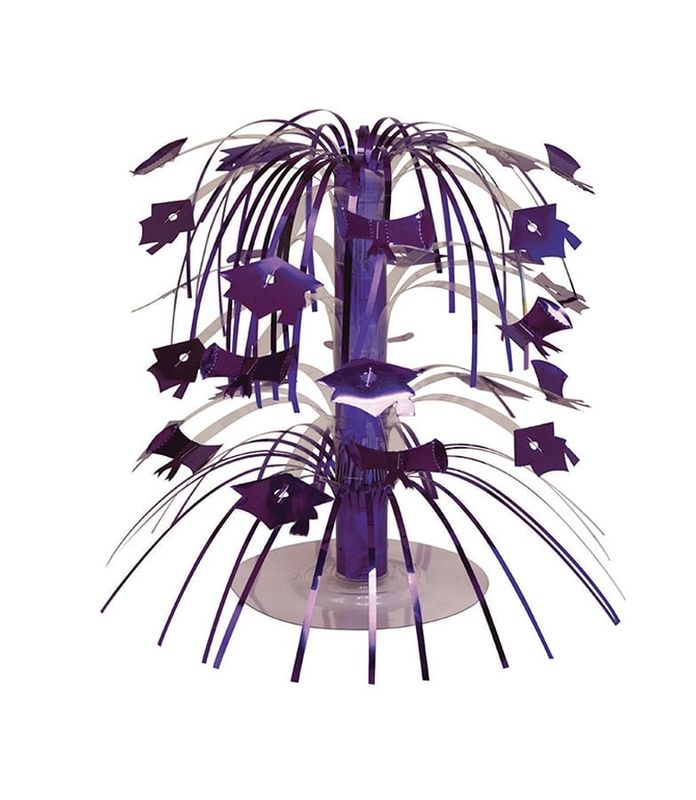 MINI CENTERPIECE GRAD PURPLE