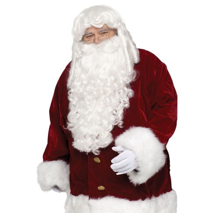 PROFESSIONAL SANTA WIG &amp; BEARD