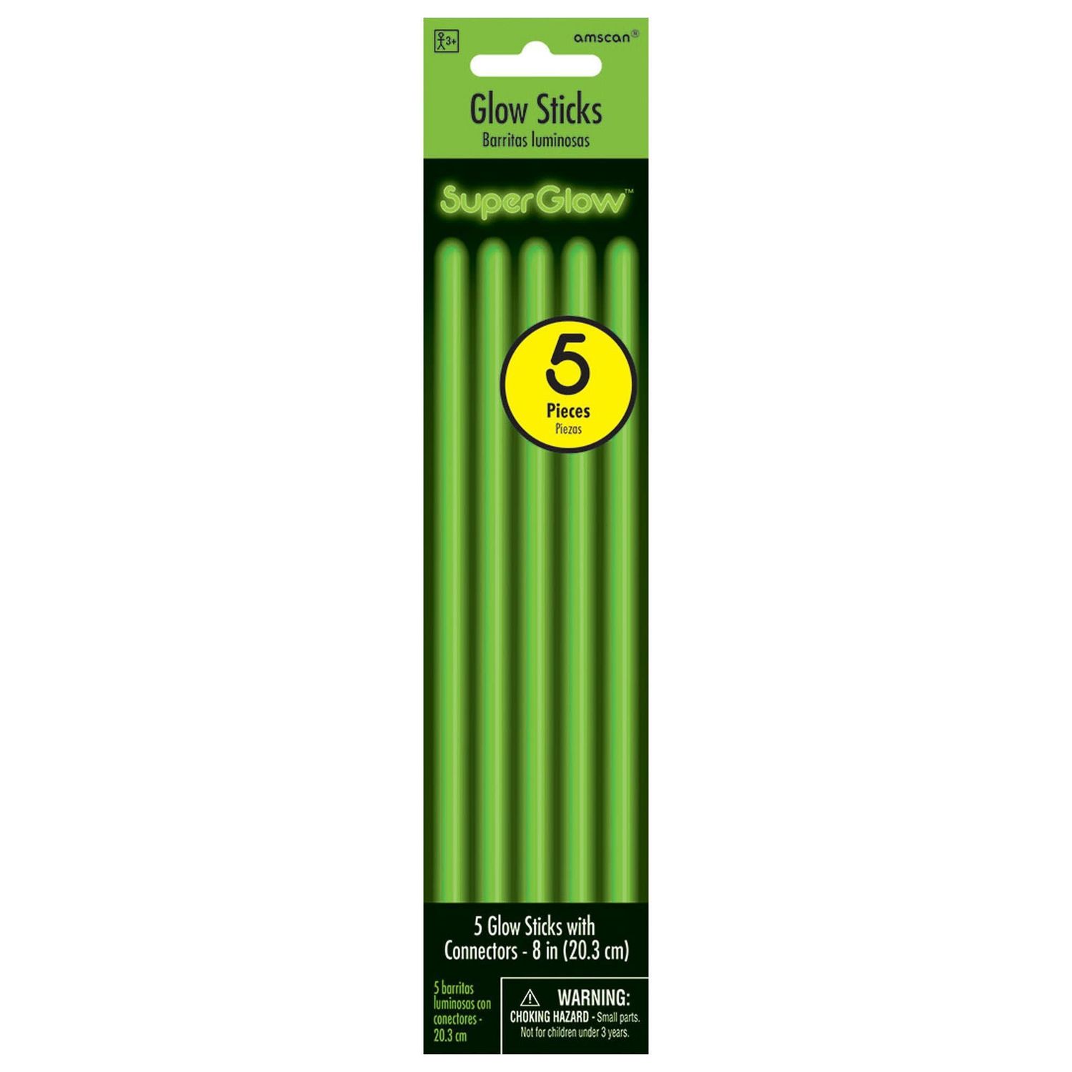 Green Glow Bracelets - 5 count