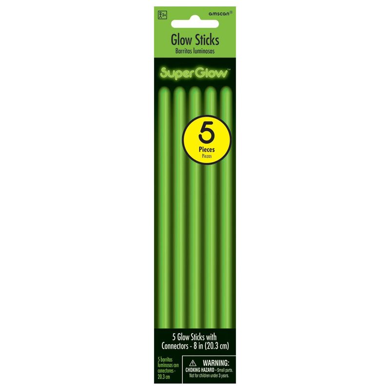 Green Glow Bracelets - 5 count