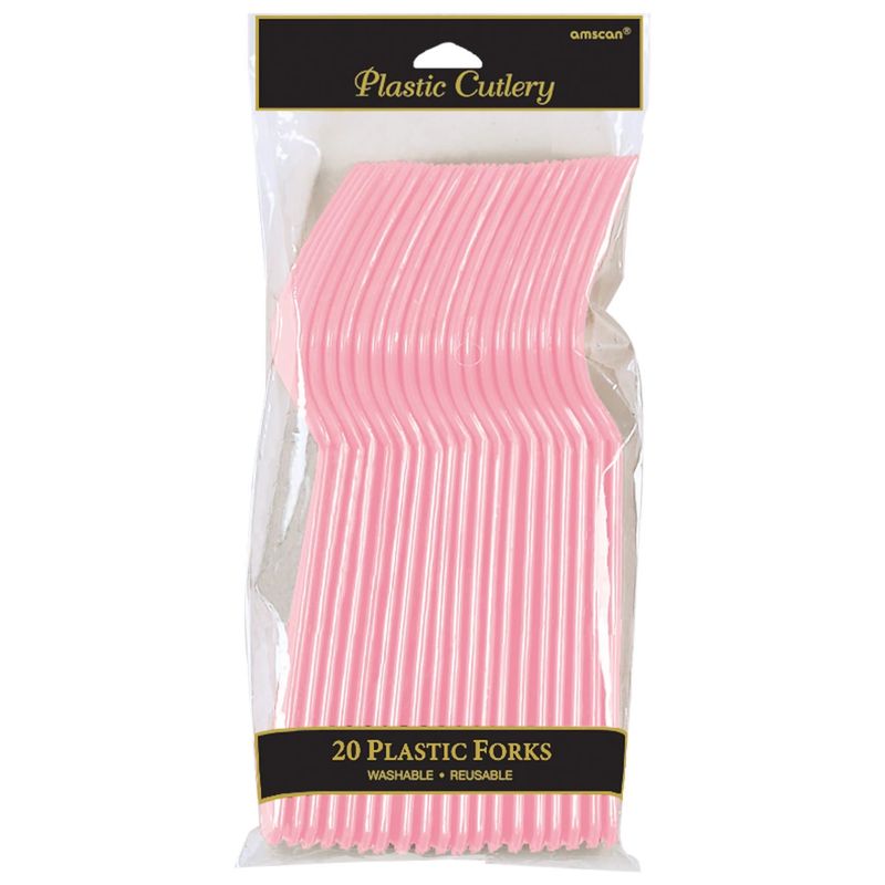 20CT FORK PINK