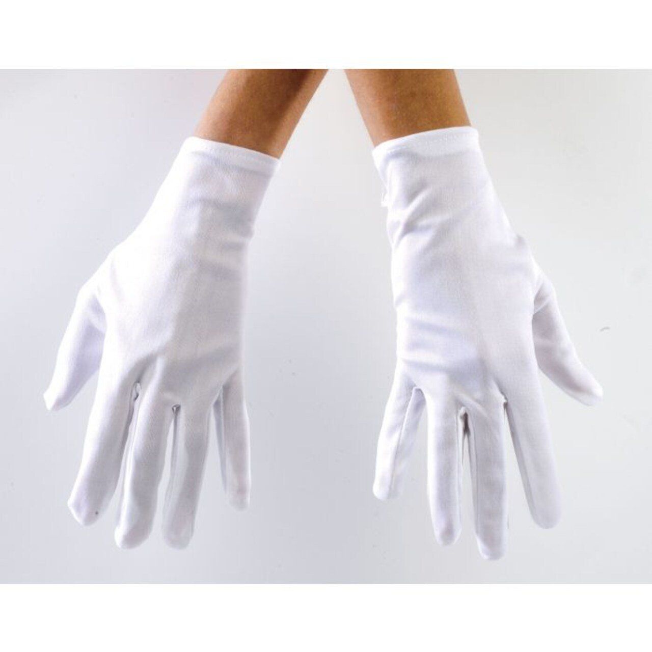 COSTUME GLOVES WHITE