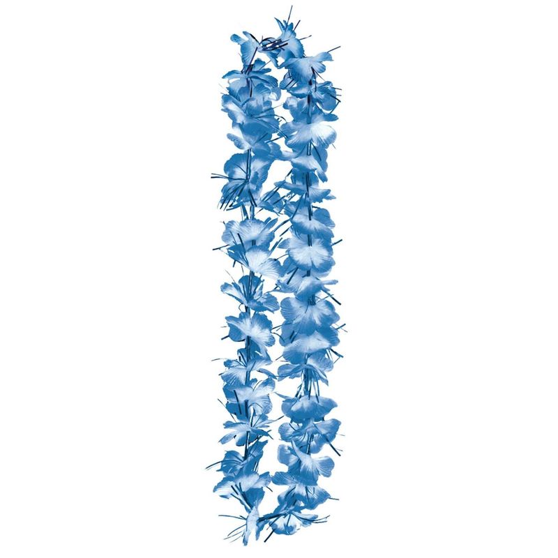 LEI TINSEL BLUE