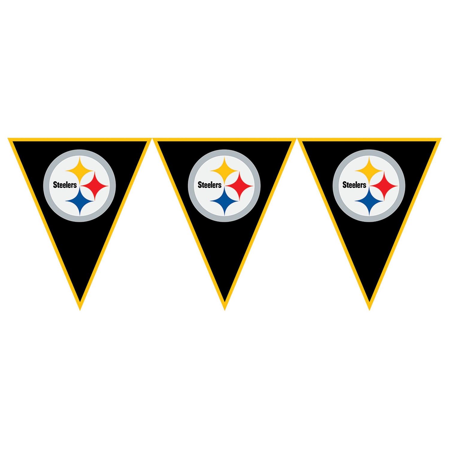 PENNANT BANNER STEELERS