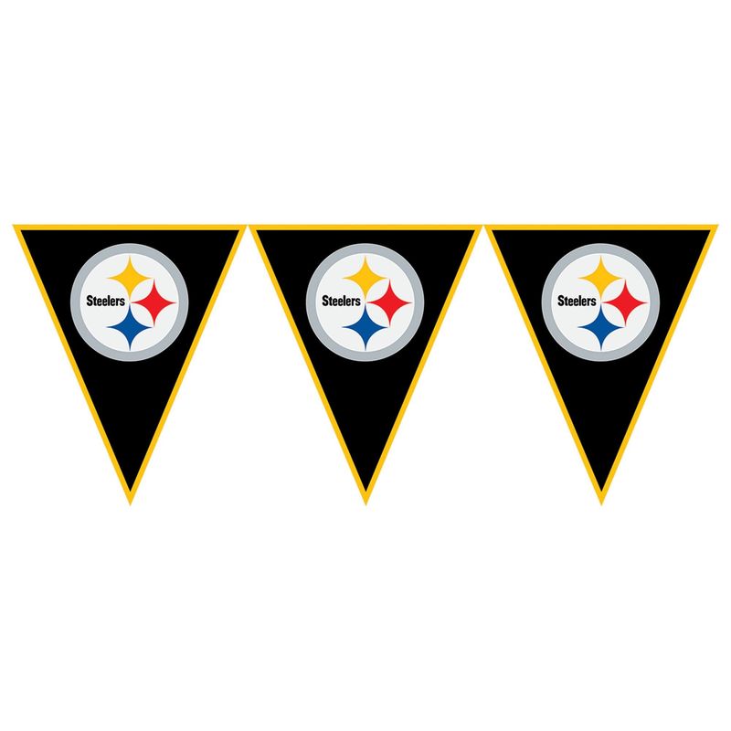 PENNANT BANNER STEELERS