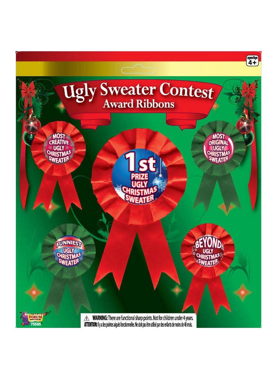 RIBBON BEST UGLY SWEATER