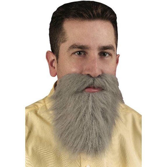 ​Grey Mustache &amp; Beard