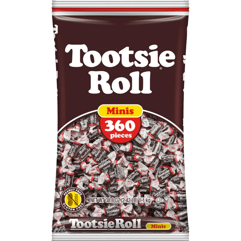 Tootsie Roll Chocolate Minis - 360ct bag