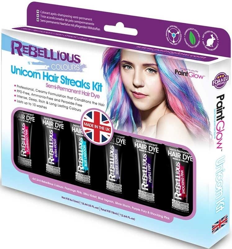 UNICORN HAIR STREAKS KIT