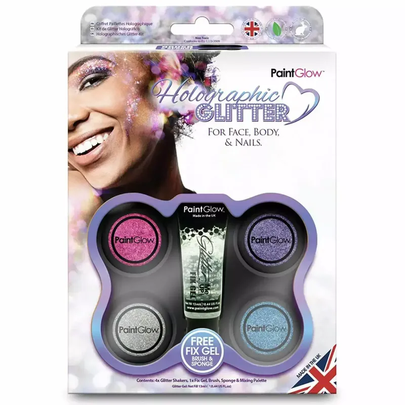 HOLOGRAPHIC GLITTER SET