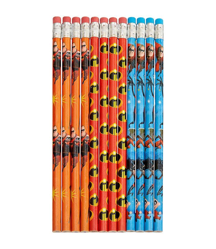 12CT PENCILS INCREDIBLES 2