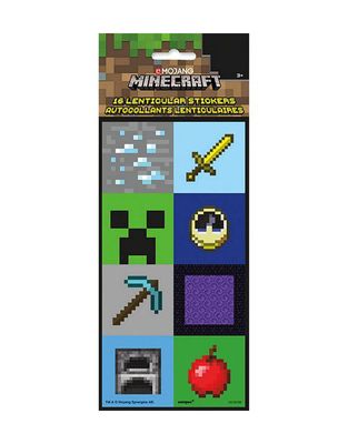 16CT STICKERS MINECRAFT