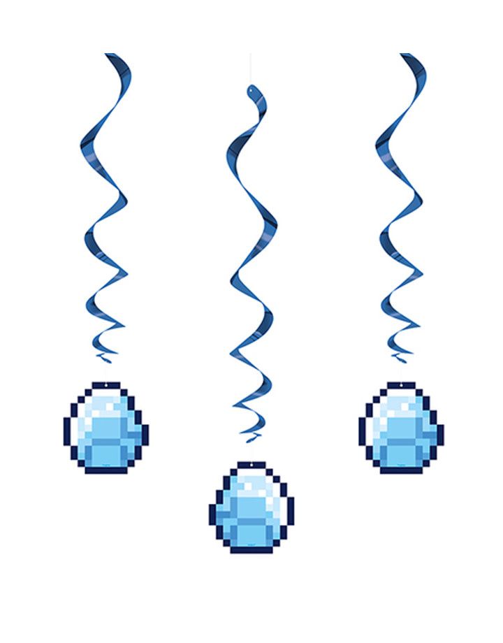 3CT HANGING SWIRL MINECRAFT