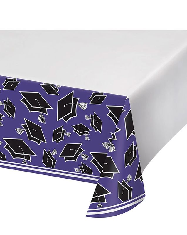 TABLECOVER GRAD SPIRIT PURPLE