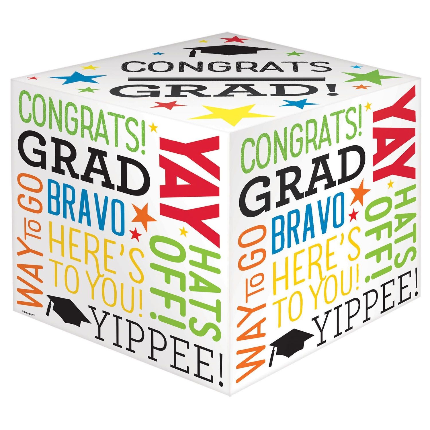 CARD BOX GRAD MULTICOLOR