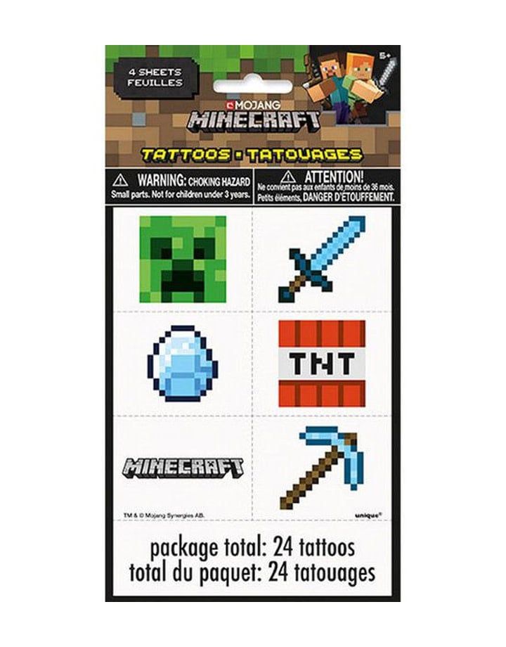 TATTOOS MINECRAFT