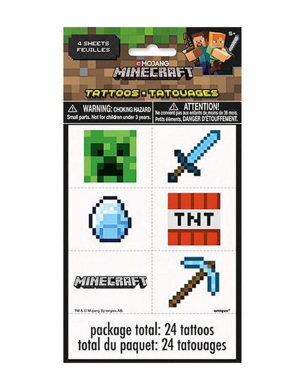 TATTOOS MINECRAFT