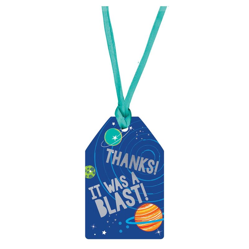 25CT THANK YOU TAGS BLAST OFF