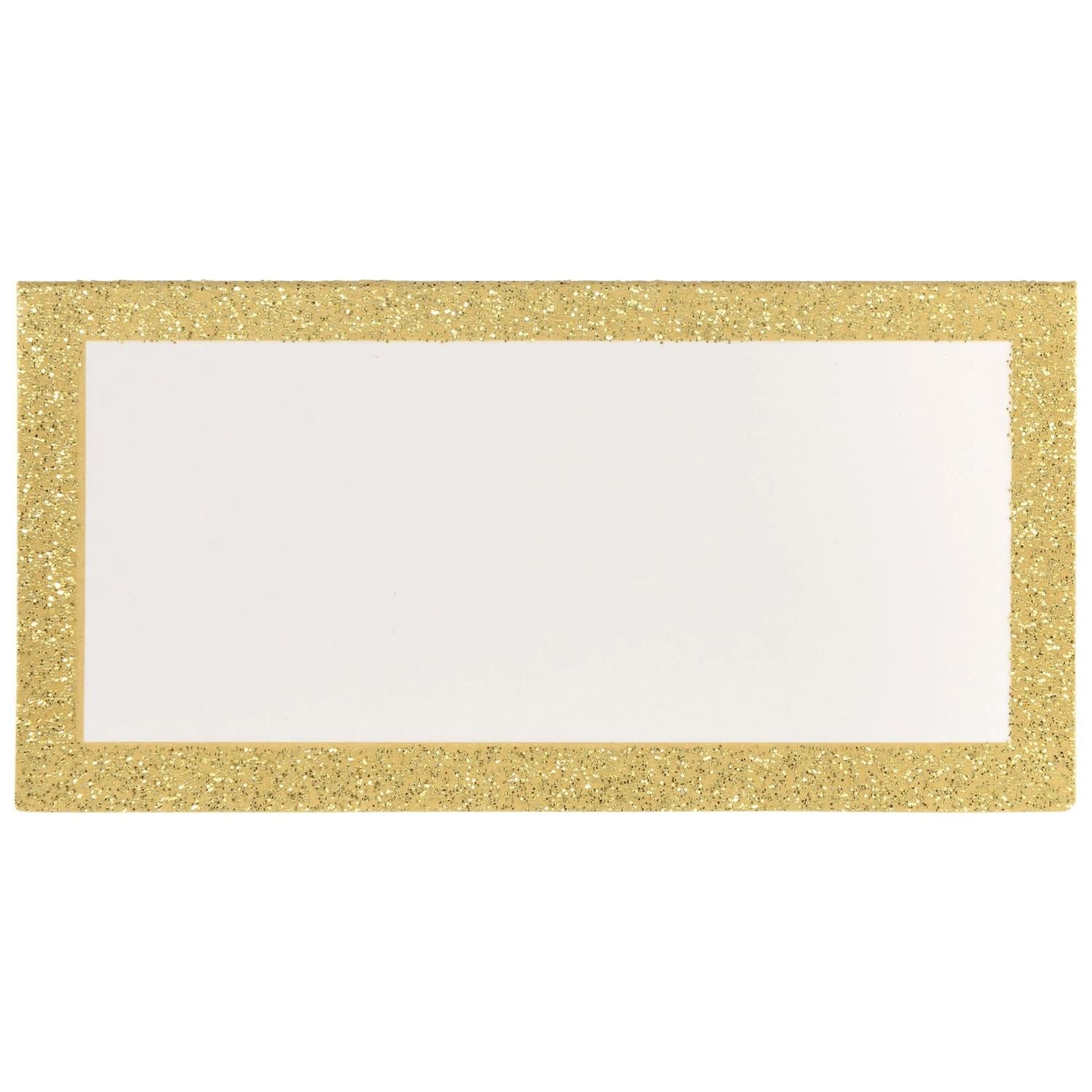 Place Cards - Gold Glitter