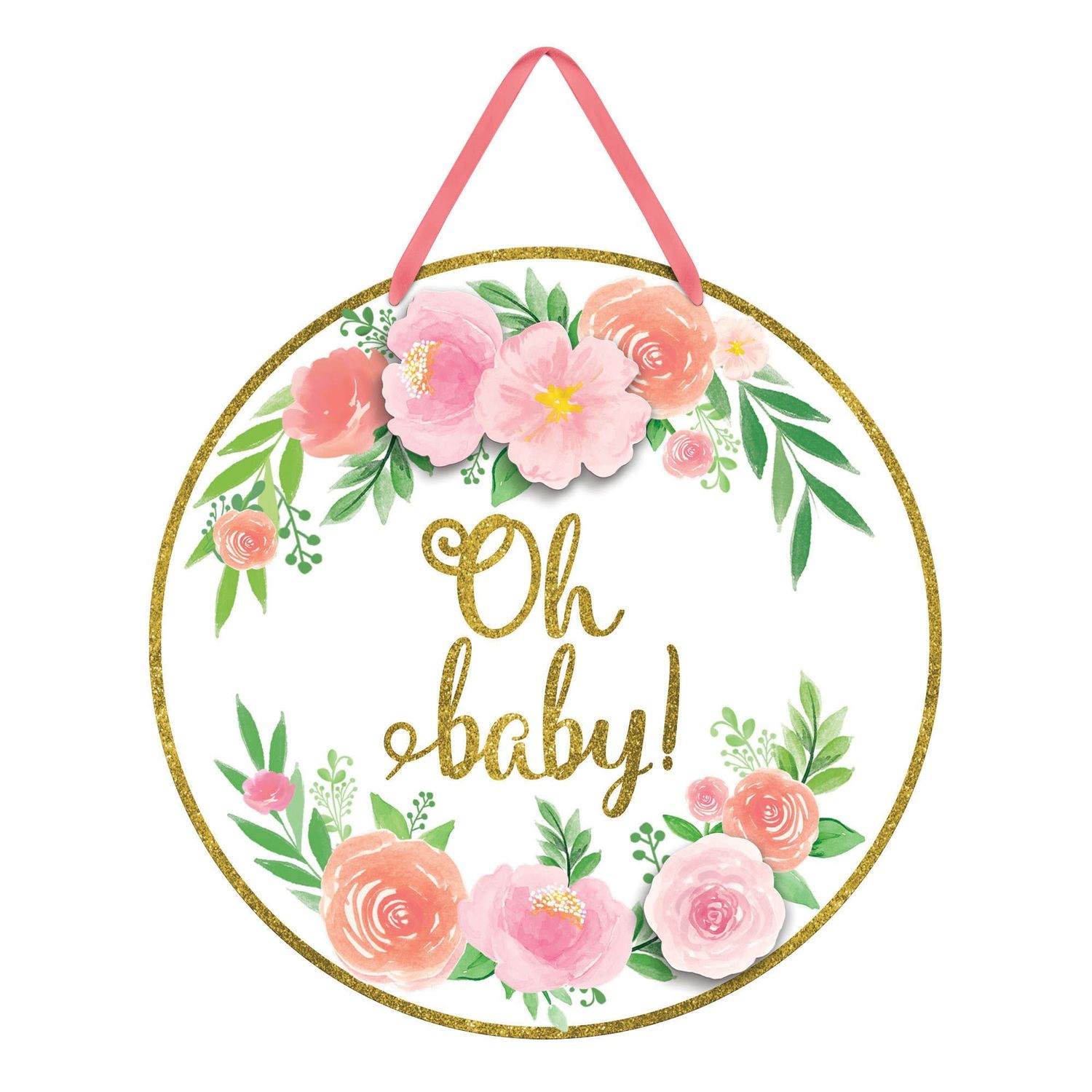 SIGN FLORAL BABY