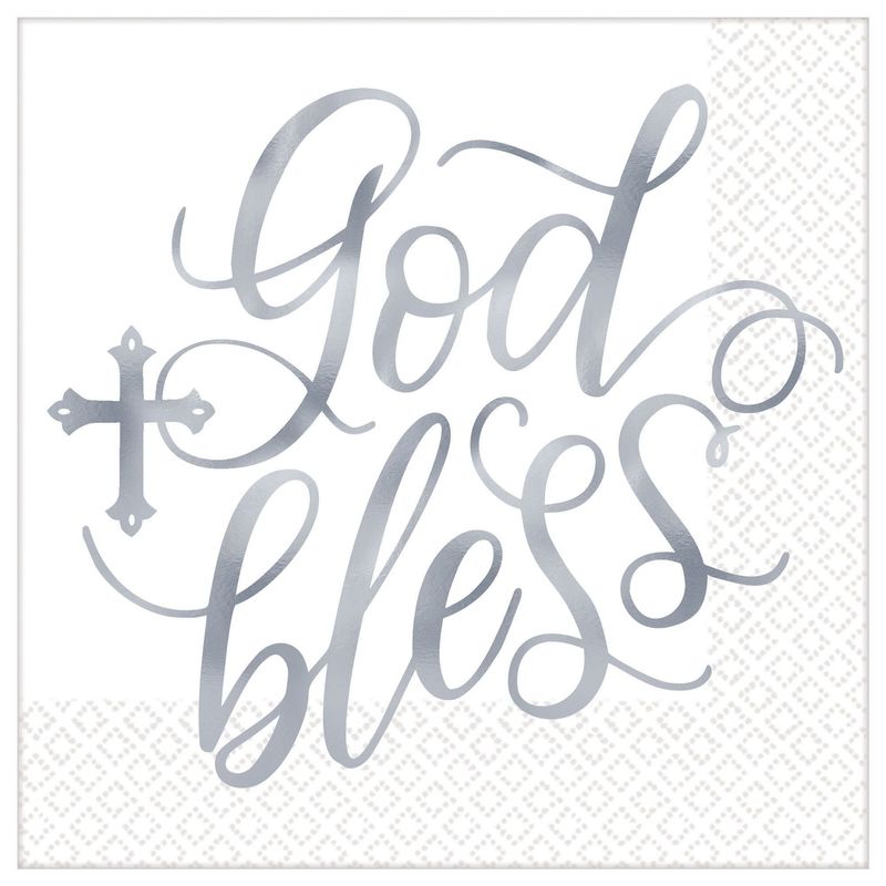 Blessed Luncheon Napkins - Hot Stamped