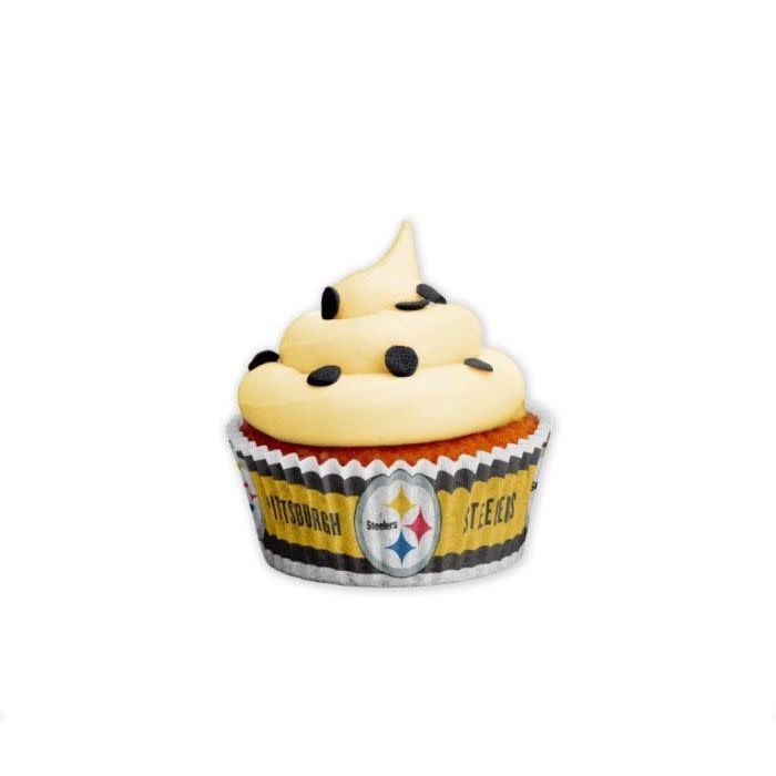 50CT STEELERS BAKING CUPS