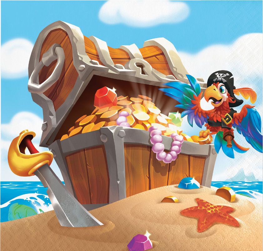 16CT LUN PIRATE TREASURE