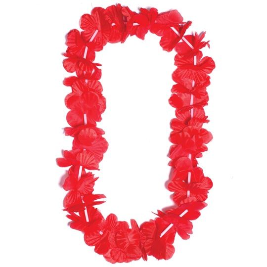 Red Spirit Leis - 6 Count