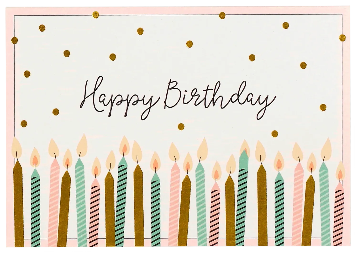 14CT HAPPY BIRTHDAY NOTE CARDS