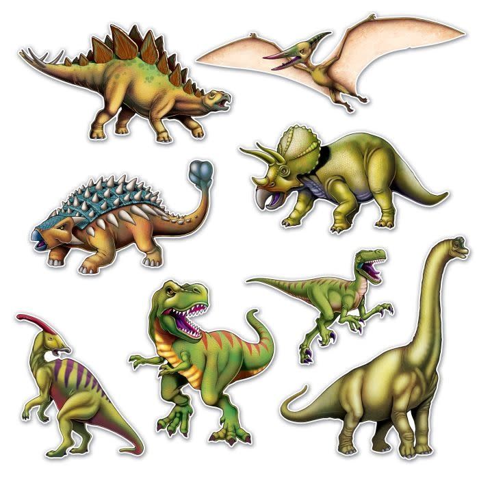 Dinosaur Cutouts-8ct