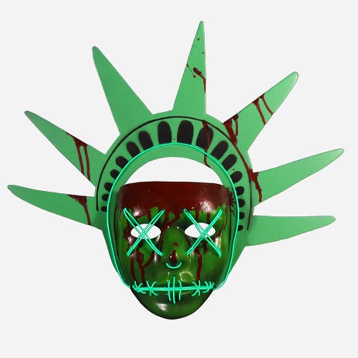The Purge Light Up Liberty Mask