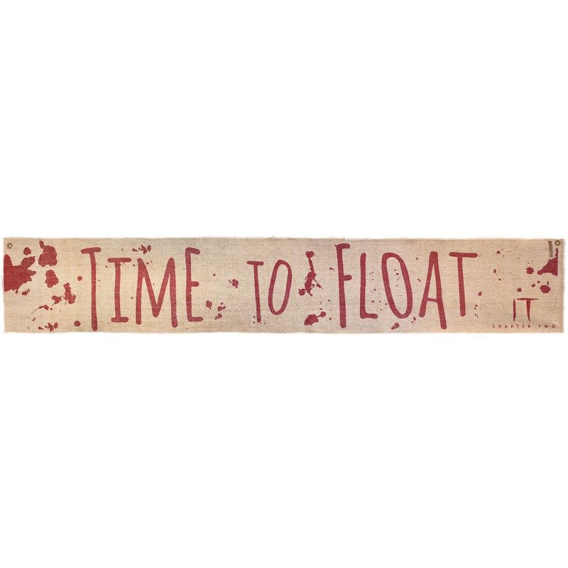 It Chapter Two™ "Time To Float" Cloth Banner