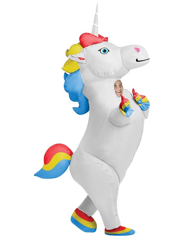 INFLATABLE UNICORN KIDS (ONE SIZE)