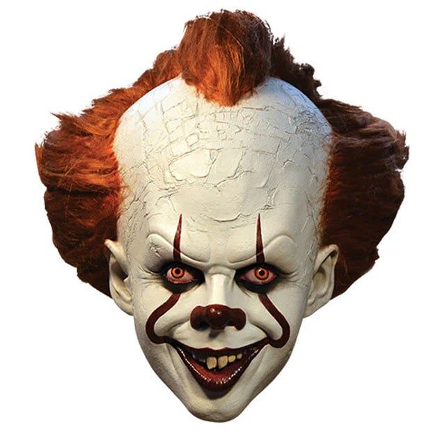 Deluxe Pennywise Mask with Hair
