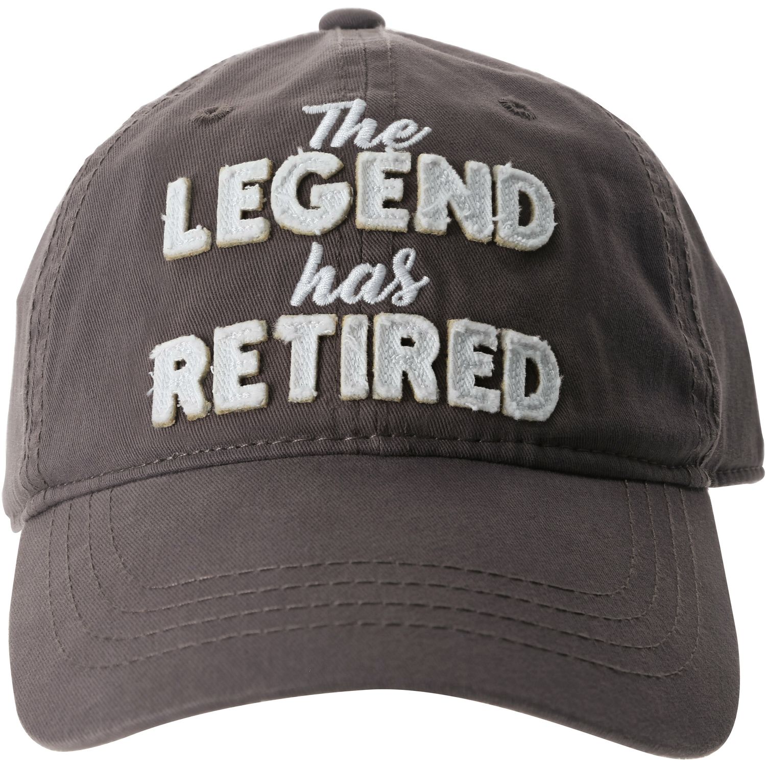 The Legend Has Retired - Gray Adjustable Hat