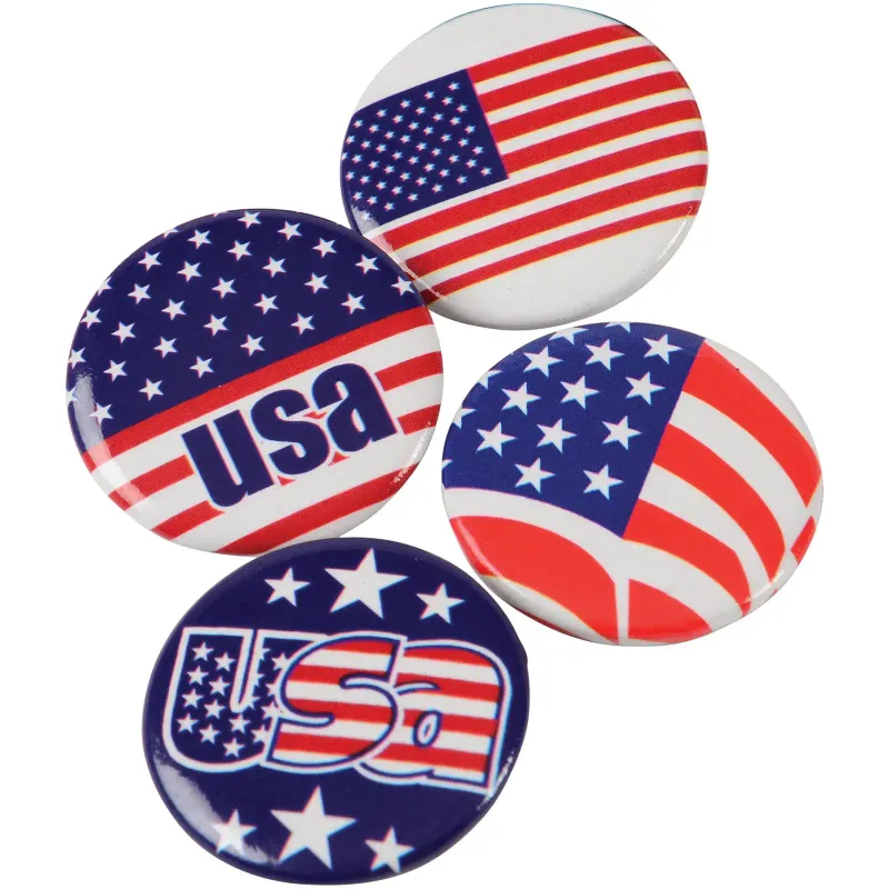24CT USA BUTTONS
