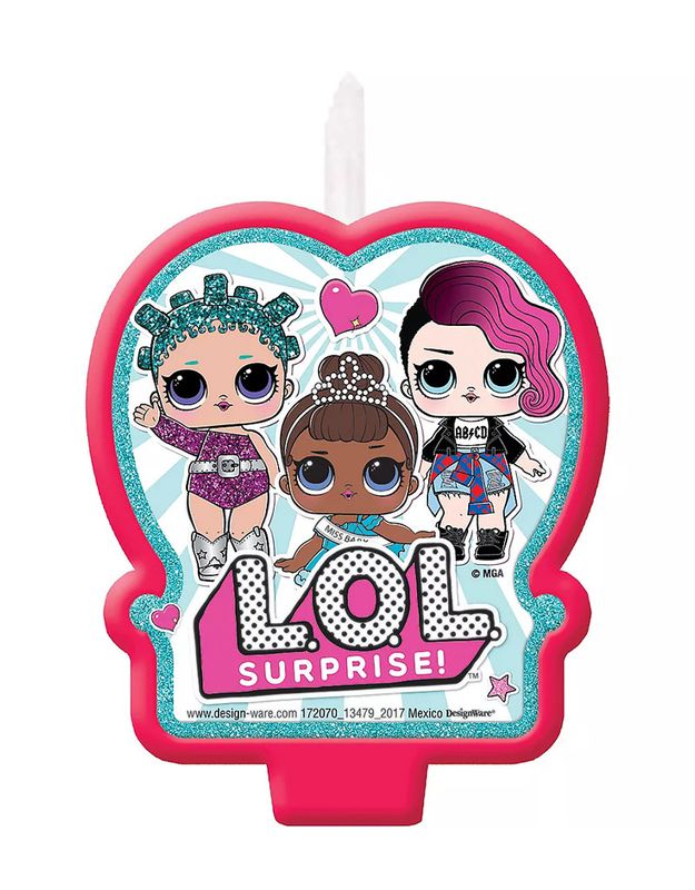 CANDLE SET LOL SURPRISE