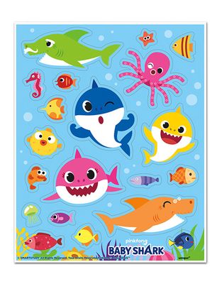 BABY SHARK STICKER