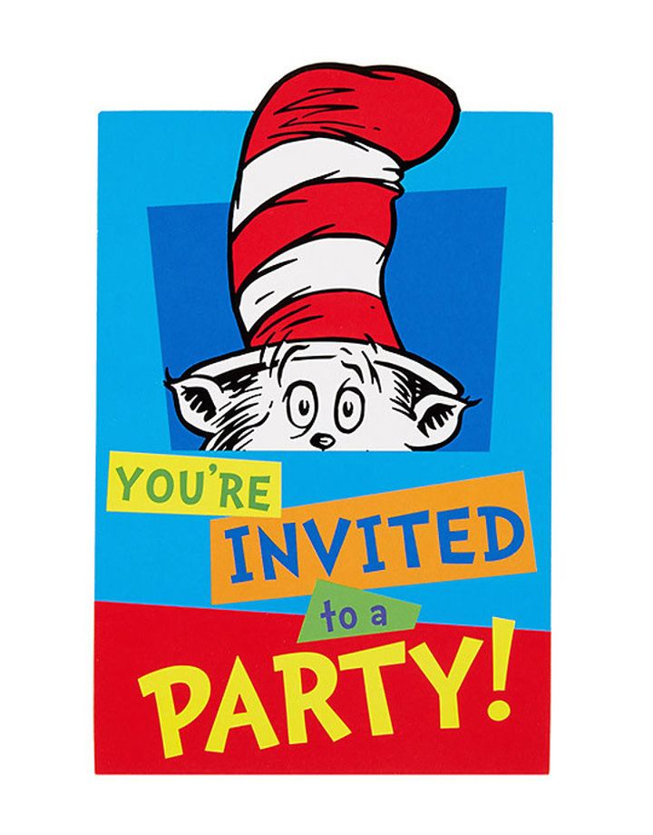 DR. SEUSS INVITATION