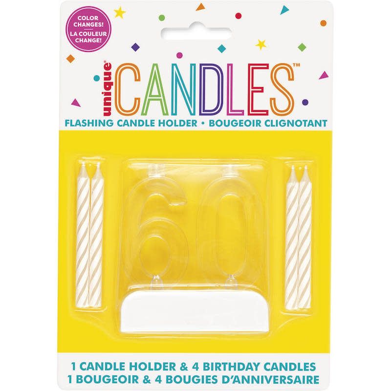 "60" FLASHING CANDLE HOLDER