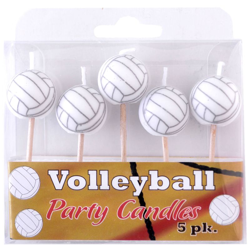 5CT CANDLES VOLLEYBALL