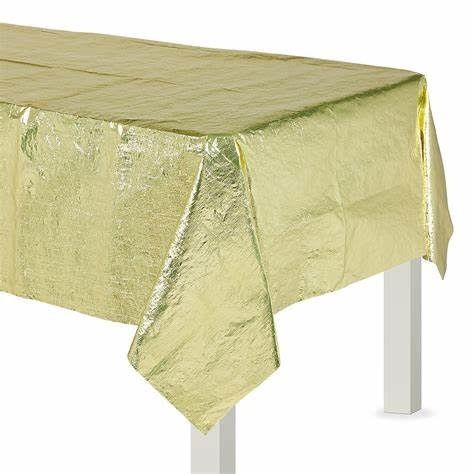 TABLE COVER MET GOLD