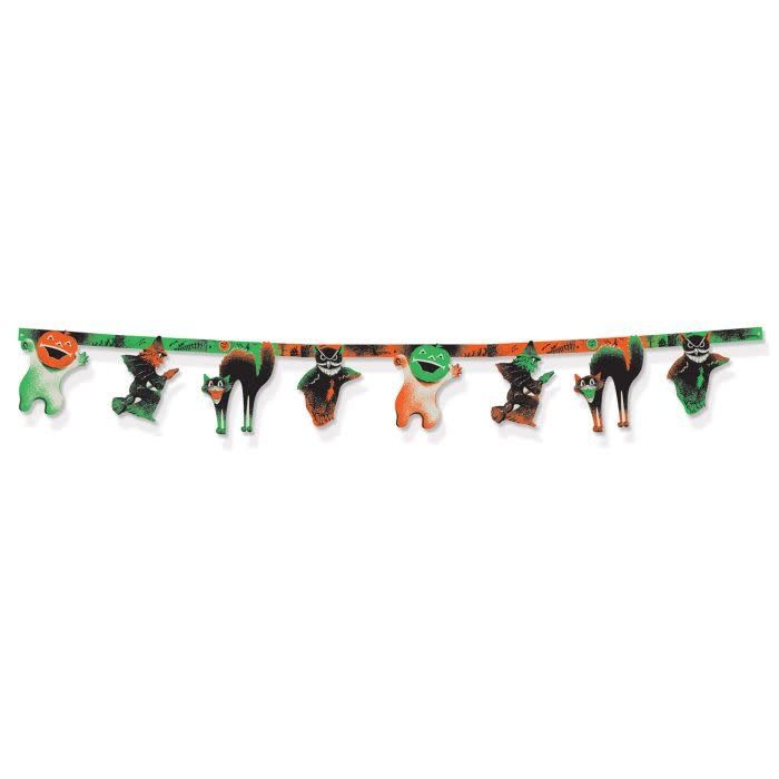 Vintage Halloween Jointed Streamer-6ft